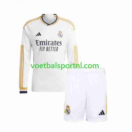 Real Madrid Kind Thuis Tenue 2023-24 L/S